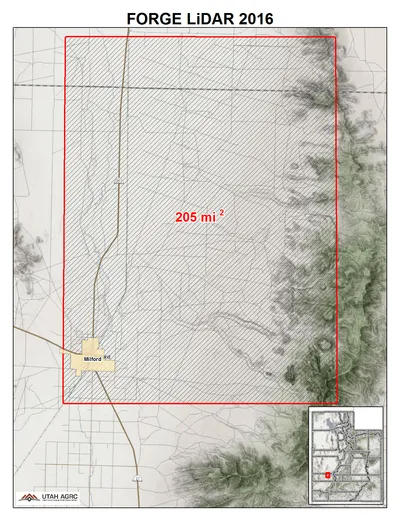 A map with project boundary